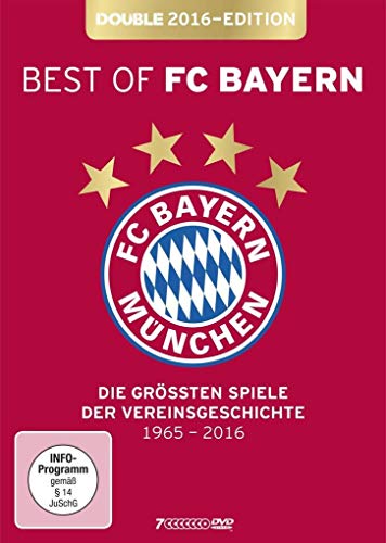 Best of FC Bayern München - Die grössten Spiele der Vereinsgeschichte 1965-2016 - Double 2016 Edition [7 DVDs] von LIGHTHOUSE