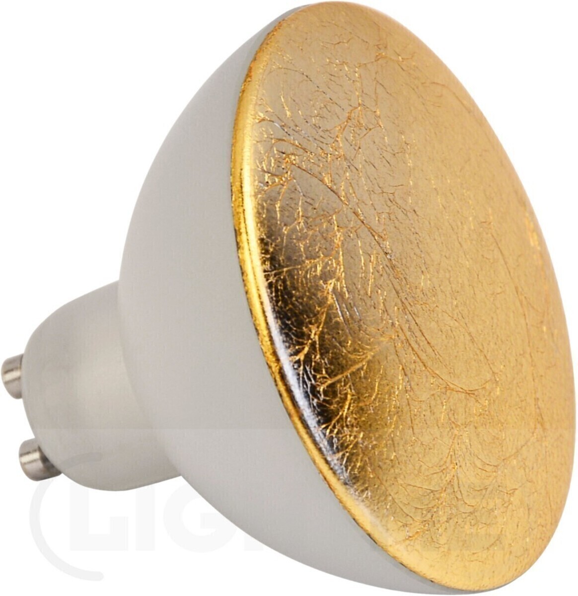 LIGHTME LED-Kopfspiegellampe gold LM85404 von LIGHTME