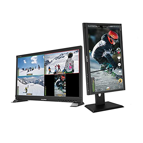 LILLIPUT PVM220S 54,6 cm (21,5 Zoll), 1920 x 1080 Live-Stream, Quad-Split-Multi-View-IPS-Monitor von LILLIPUT