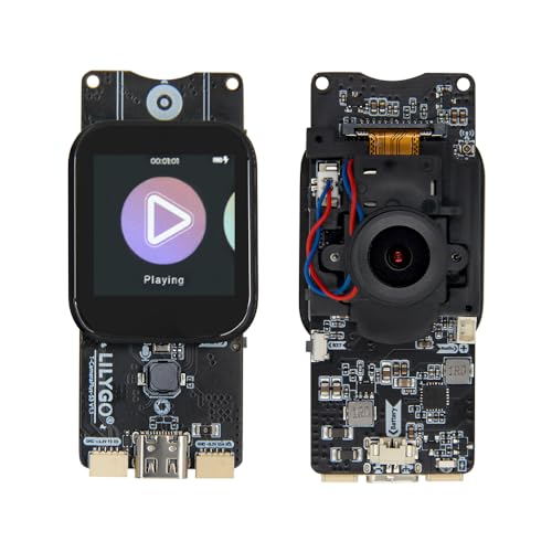 LILYGO T-Camera-Plus-S3 ESP32-S3 TTGO Development Board Microphone MAX98357A Speaker Cam with 1.3 Inch Touch Display von LILYGO