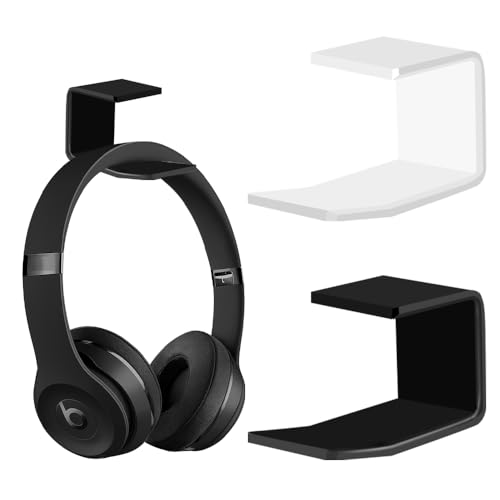 LIMITADA Universal Headset Halterung,Universal Kopfhörer Haken,Kopfhörer Halter,Headset Halterung,Headset Halterung Tisch,Headset Halterung Wand,Kopfhörer Haken Wandhalterung,Headset Halterung von LIMITADA