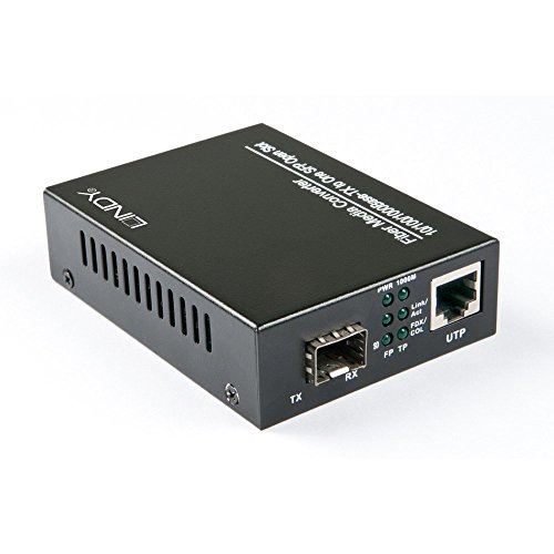 LINDY 25125 Gigabit Media-Konverter inklusive SFP Slot von LINDY