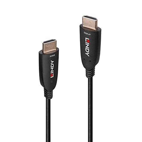 LINDY 38514 Glasfaser-Hybrid-HDMI-Kabel (8K60, 40 m) von LINDY