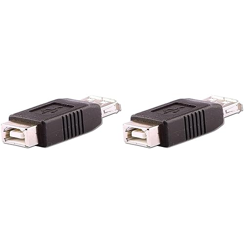 LINDY 71228 - USB Adapter - Typ A-Buchse auf Typ B-Buchse (Packung mit 2) von LINDY