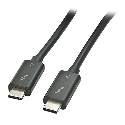 LINDY USB-Kabel USB 3.2 Gen1 (USB 3.0 / USB 3.1 Gen1) USB-C® Stecker, USB-C® Stecker 0.50m Schwarz von LINDY