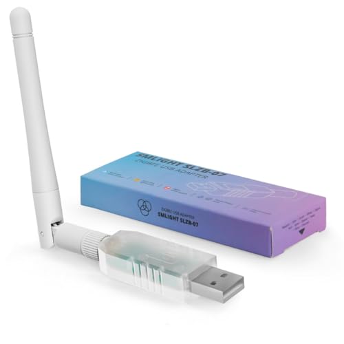 SLZB-07 Zigbee USB-Stick mit 3dB Antenne, Adapter für Zigbee2mqtt, ZHA und Home Assistant von LINEOPS