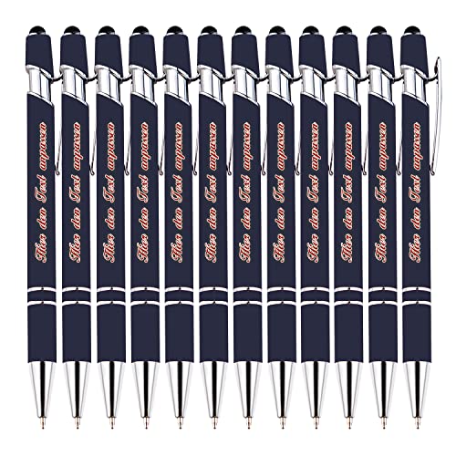 LINMQIU Bis zu 300 Stück individuelle Kugelschreiber in Großpackung, personalisierter Druckkugelschreiber, personalisierter Schreibstift, individuelle Kugelschreiber, 0,5-mm-Kugelschreiber, 120 STK von LINMQIU