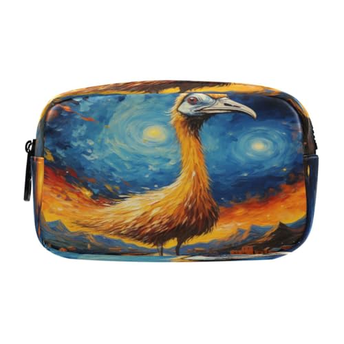 LINNIKEEEE Ausgefallene Aquarellkunst Strauß Federmäppchen, Kosmetiktasche,Make-Up-Tasche,Studenten-Stiftetui für Mädchen Jungen von LINNIKEEEE