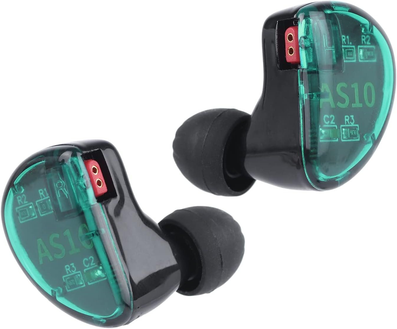 LINSOUL In-Ear-Kopfhörer (Ergonomisches Ohrbügel-Design, 5 BA-Treiber Kopfhörer Präziser Klang 3D-Drucktechnologie hoher Komfor) von LINSOUL