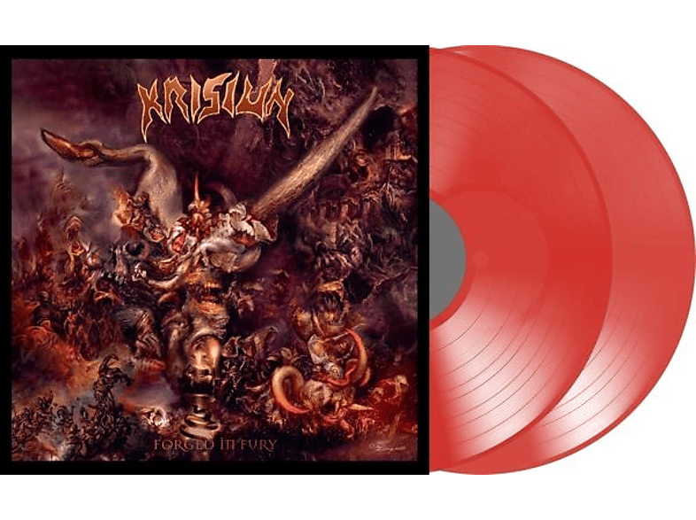 Krisiun - Forged In Fury (2LP/Red Vinyl) (Vinyl) von LISTENABLE