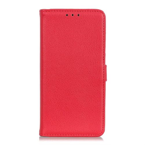 LIUZIHAN Hülle für Huawei Pura 70 Pro+. [Kartenfach] PU Leder Flip Wallet, mit Standfunktion, Schutzhülle handyhüllen für Huawei Pura 70 Pro+.Rot von LIUZIHAN