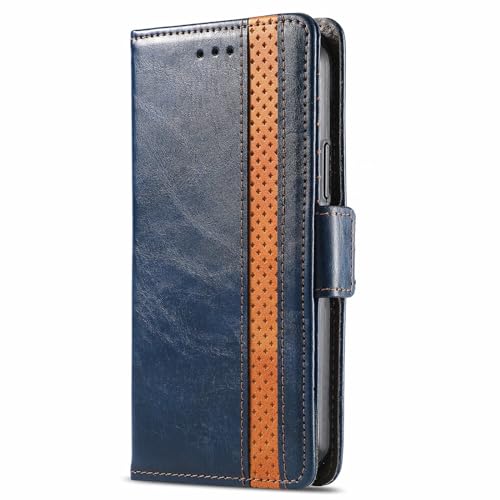 LIUZIHAN Hülle für Xiaomi Poco X7 Neo. [Kartenfach] PU Leder Flip Wallet, mit Standfunktion, Schutzhülle handyhüllen für Xiaomi Poco X7 Neo.(Blau) von LIUZIHAN