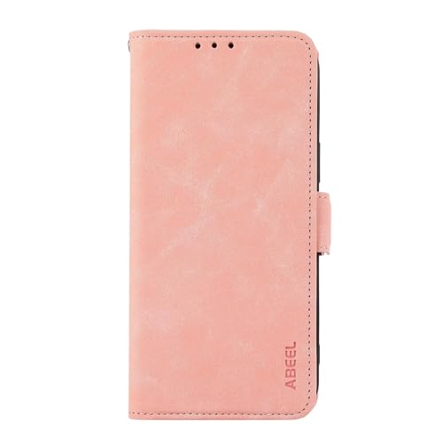 LIUZIHAN Hülle für Xiaomi Redmi 13 4G. [Kartenfach] PU Leder Flip Wallet, mit Standfunktion, Schutzhülle handyhüllen für Xiaomi Redmi 13 4G.Rosa von LIUZIHAN