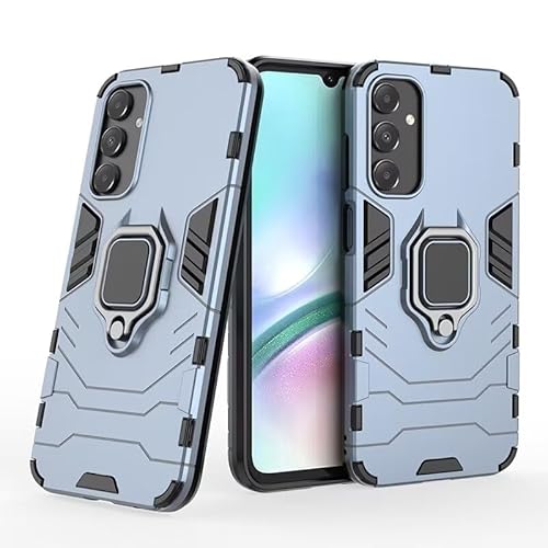 LIUZIHAN Hülle für vivo iQOO Z9 Turbo Endurance. Flexible Rugged TPU+PC Hybrid Armor Stoßfest Schutzhülle, Mit Standfunktion, Handyhülle für vivo iQOO Z9 Turbo Endurance.（Dunkelblau） von LIUZIHAN