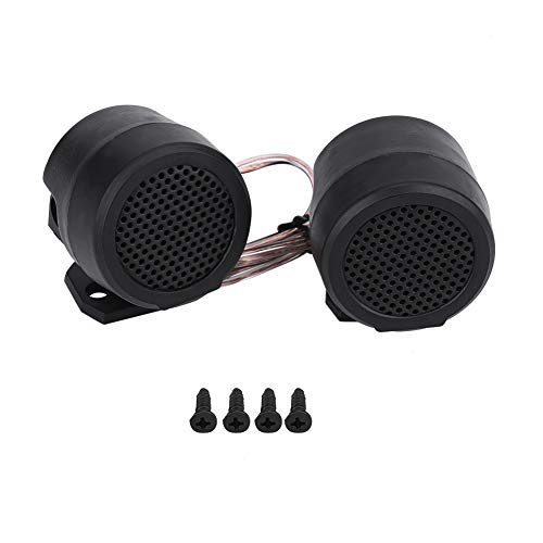 LIYJTK 2Pcs Auto Runde Super Power Laute Audio Lautsprecher Hochtöner Lautsprecher Kleine Audio Musik-Player Für Auto Horn 12V 500W von LIYJTK