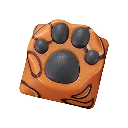 Cat Paw Keycap Keycap OEM für MX Switches Mechanische Tastaturen Silikon ABS Katzenkralle Katze Form Tastenkappen von LIbgiubhy