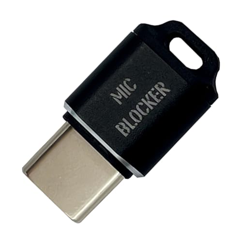 LIbgiubhy Mikrofonsperre USB C Mikrofonblocker Sichtschutz Funktioniert Mit Allen USB C Geräten Laptops Smartphones Tablets von LIbgiubhy