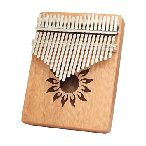 Kalimba Instrument 21-Note-Fingerklavier Kalimba Daumen Klavier Mit Klanglöchern Mehrere Styles Erhältlich(Style 7) von LJERFSW