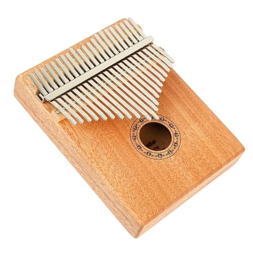 Kalimba Instrument Vollmassives Kalimba-Klavier, Daumenklavier, Tragbares Musikinstrument, Fingerklavier, 17-Noten-Daumenklavier(21 keys) von LJERFSW