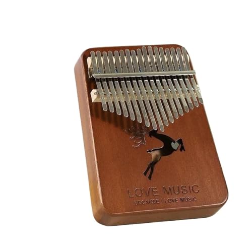 LJERFSW Kalimba Instrument Holz Kalimba 17 Tasten Tastatur Klavier Für Starter Musikzubehör Professionelle Instrumente(Style 9) von LJERFSW