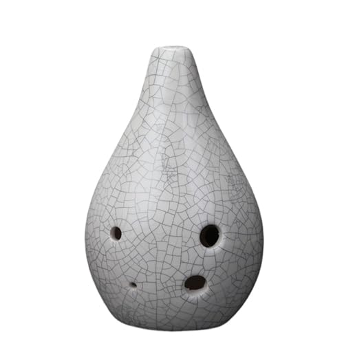 Starter Okarina Blasinstrument 6-Loch Ocarina Alto F/AF Ocarina Vertical Smoked Glazed Ocarina Performance-Modell(Style 1) von LJERFSW