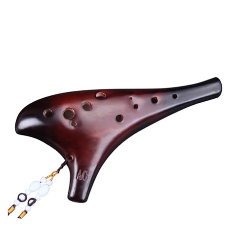 Starter Okarina Blasinstrument Ocarina 12-Loch Anfänger Alto Ac Tune Entry 12-Loch Ocarina Professionelle Performance Ocarina(Style 6) von LJERFSW