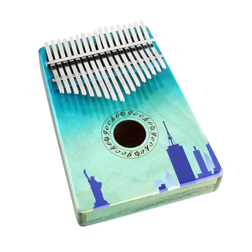 Kalimba 17-Noten Kalimba 3D Painted Finger Piano Anfänger Mini-Musikinstrument(Style 4) von LJRRTYQ