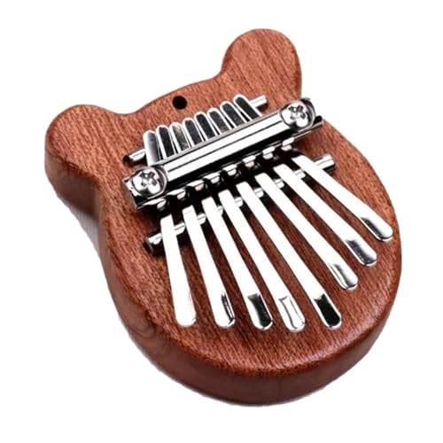 Kalimba 8 Tasten Mini Kalimba Holz Daumenklavier Mit Lanyard Finger Klavier Musikinstrument Für Anfänger(Style 3) von LJRRTYQ