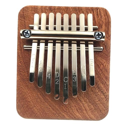 Kalimba 8 Tasten Mini Kalimba Mini Daumenklavier Kompaktes Holzfingerklavier Fingertastaturinstrument Für Erwachsene Anfänger von LJRRTYQ