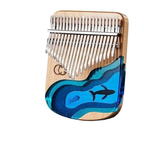 Kalimba Epoxidharz Kreative Kalimba Tragbares Daumenklavier 17 21 Tasten Calimba Professionelle Musiktastatur Anfänger Kalimbas(21 keys2) von LJRRTYQ