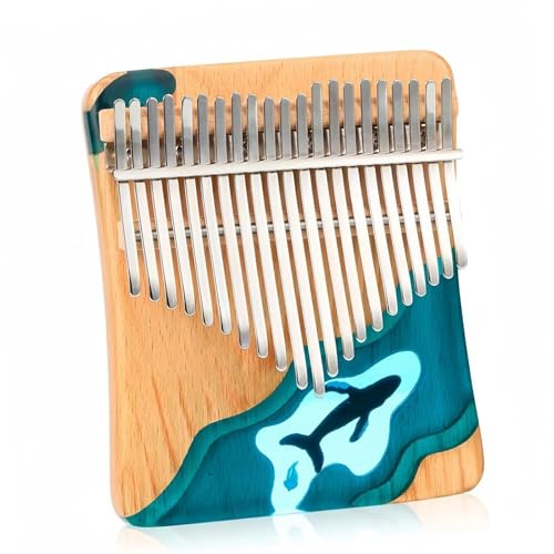 Kalimba Kalimba 17/21 Tasten Fingerklavier Vollfurnier Aus Massivem Buchenholz Kalimba 21 Tasten Daumenklavier Anfängerinstrument(21 Keys) von LJRRTYQ