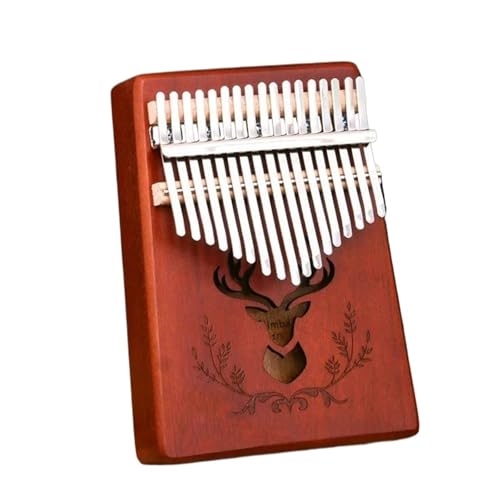 Kalimba Tragbare 17 Tasten Kalimba Daumenklavier Holz Pianoforte Musikinstrumente Geschenk Für Anfänger(Style 8) von LJRRTYQ