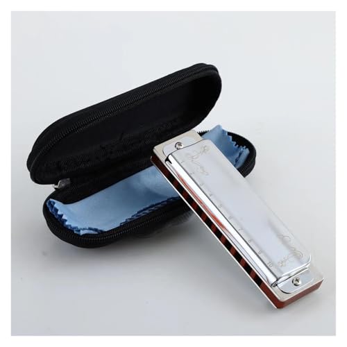 Mundharmonika Mit Mehreren Tönen Zur Auswahl Aus Mundharmonica Diagonic Blues Harp Good Mundharmonica(Sliver-Db) von LJRRTYQ