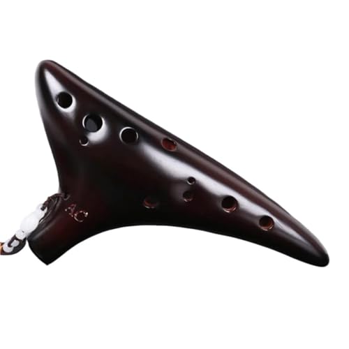 Okarina 12 Löcher Ocarina AC Ocarinas Professionelle Musikinstrumentierung Bietet Zubehör(Style A5) von LJRRTYQ