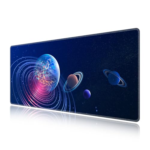 LL-COEUR Sterne Verlängert Mauspad 70x30x0,3cm XXL Gaming Mousepad Große Schreibtisch Matte Tastaturunterlage Verbessert Präzision und Geschwindigkeit XL von LL-COEUR