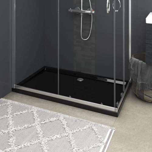 Hardware Artikel - Rechteckige ABS Duschwanne schwarz 70x120cm von LLEZKBR