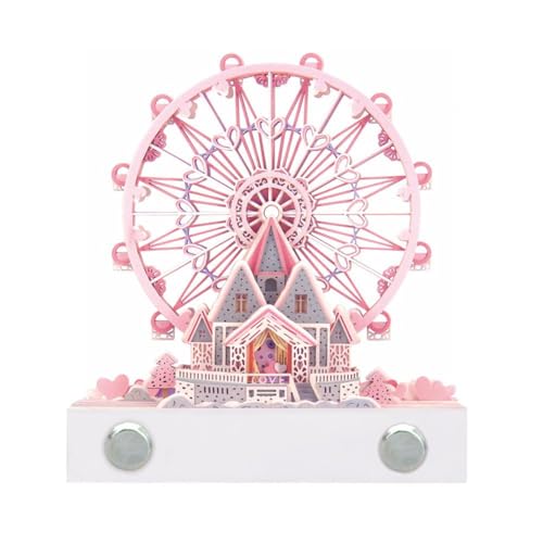 3D Riesenrad Memo Pad Dreidimensionale Papierschnitzerei Antihaft Notiz Urlaub Ornamente Geschenkblock klebrig von LLSUZY