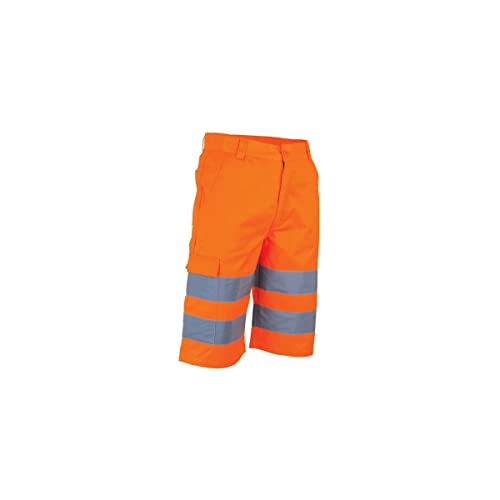 LMA Workwear 6071 PHARE Einfarbig HS Bermudashorts, Größe 54, Neon Orange LMA Workwear 6071 PHARE Einfarbig HS Bermudashorts, Größe 54, Neon Orange von LMA Workwear