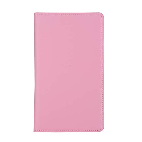 LMFULM® Hülle für Huawei MediaPad M3 (8,4 Zoll) PU Leder Ultra Dünn 360 Grad Rotierend Stand Cover Tasch Schutzhülle für Huawei M3 8,4 Rosa von LMFULM