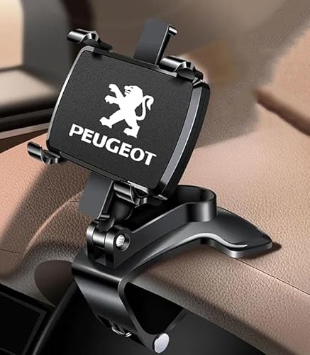 LMYSLCDW Auto Smartphone Halter für Peugeot 308SW(5seats) 2009-2016,Drehbar Anpassen Hochstabile Auto Lüftung Handyhalterung Accessoires von LMYSLCDW