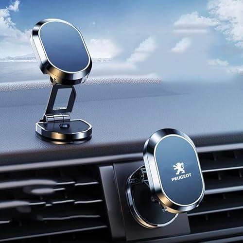 LMYSLCDW Auto Smartphone Halter für Peugeot 408 2014-2022,Drehbar Anpassen Hochstabile Auto Lüftung Handyhalterung Accessoires von LMYSLCDW