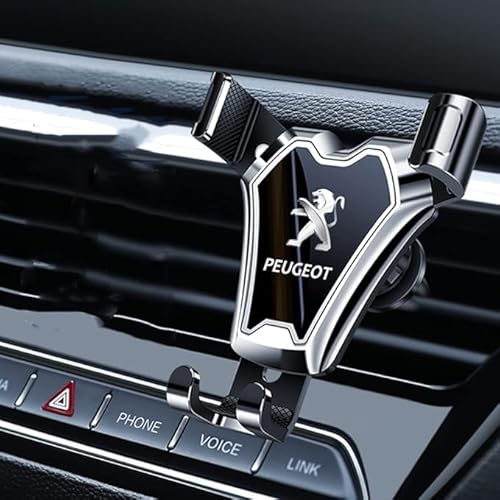 LMYSLCDW Auto Smartphone Halter für Peugeot 5008(5seats) 2017-2023,Drehbar Anpassen Hochstabile Auto Lüftung Handyhalterung Accessoires von LMYSLCDW