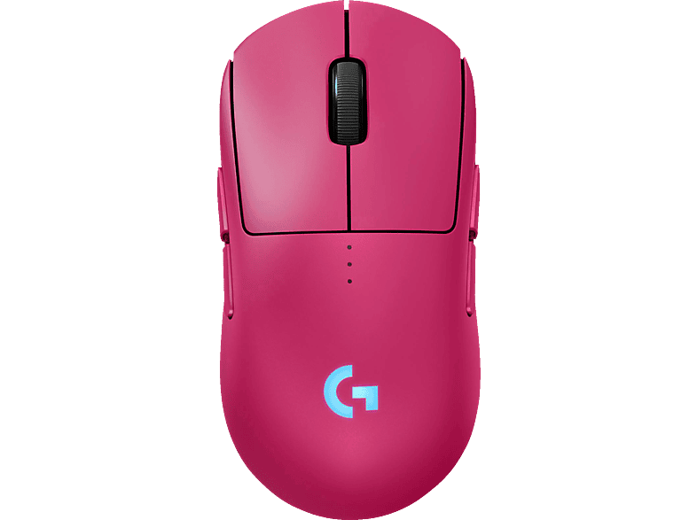 LOGITECH PRO 2 LIGHTSPEED für Rechts- und Linkshänder Gaming-Maus, Magenta von LOGITECH