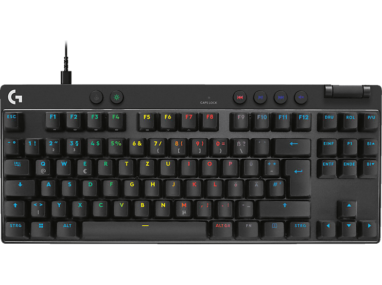 LOGITECH PRO X TKL RAPID mit magnetischen Analogschaltern, Gaming-Tastatur, kabelgebunden, Black LOGITECH PRO X TKL RAPID mit magnetischen Analogschaltern, Gaming-Tastatur, kabelgebunden, Black von LOGITECH