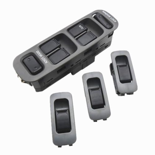 auto fensterschalter Links Vorne Lift Power Schalter Schwarz Kunststoff 37990-65D10-T01 /Fit for BALENO Flügel Glas Steuerschlüssel für automatischen Fensterheberscha(Set) von LOHWSTRFG