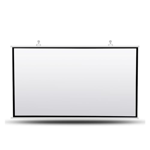 Projektionsleinwand High Definition Vorhang Typ Projektionswand Wandhaken Projektor Filme Leinwand Tuch 60 72 84 100 Zoll 16:9(72 inches 16:9) von LOMCOT