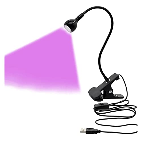 UV-Harz-Härtungslichtlampe 10 W Hochleistungs-UV-395-nm-365-nm-Härtungslampe, schattenloser Kleber, Glas, Acryl, grünes Öl, das Handy-Reparatur-Härtungslicht aushärtet(365nm) von LOMCOT