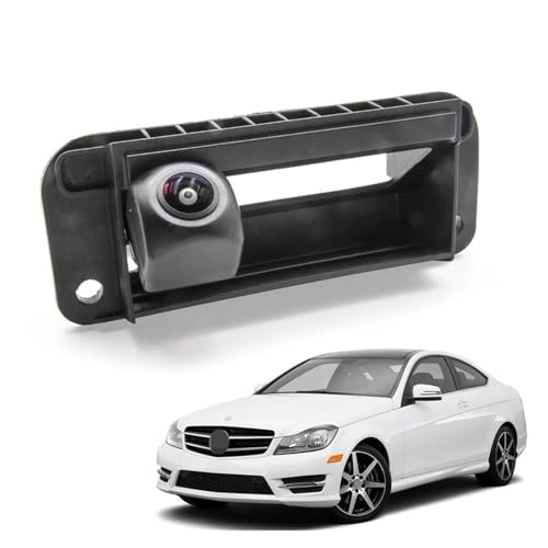 Rückfahrkamera Für Benz W204 2011 2012 2013 2014 C180 C200 C260 C300 C63 Amg Auto Monitor CCD HD AHD Stamm Griff Rückansicht Kamera Backup Kamera(A120 CVBS 680x480) von LONPEXDT