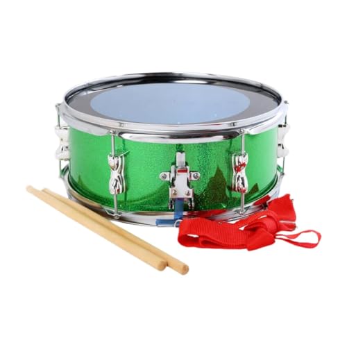 LOVIVER 13" Snare Drum Doppeltontrommel mit verstellbarem Gurt Musik Lernen Leichte Musiktrommel Marschtrommel Kinder Anfänger von LOVIVER