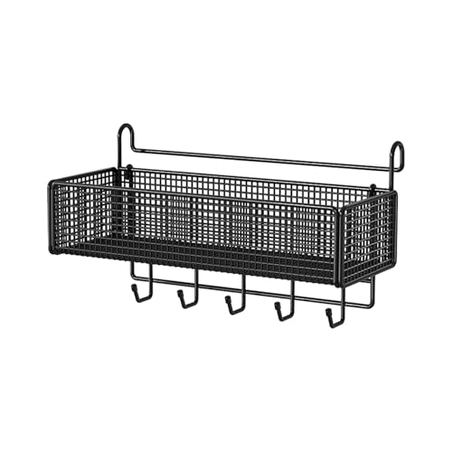 LOVIVER Hängekorb-Organizer-Gestell, einfach einzurichten, Raumdekoration, Schreibtisch-Organizer, Schreibtischregal, hängender Aufbewahrungskorb aus, L with Couple von LOVIVER